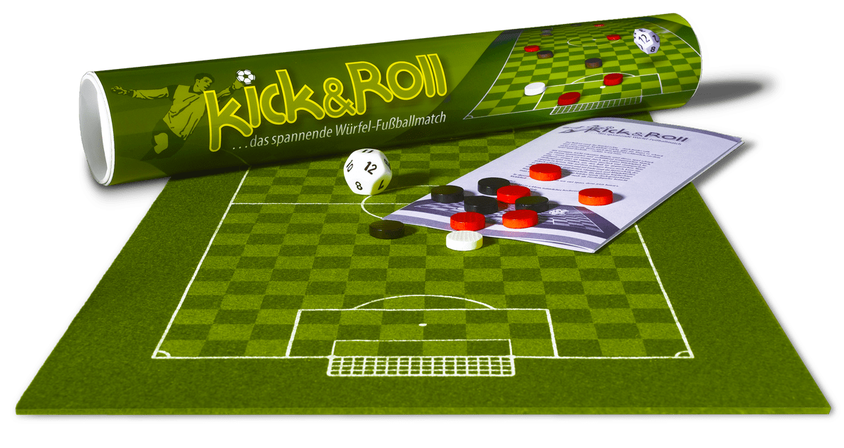 Kick&Roll | Entwicklung & Design Würfelspiel